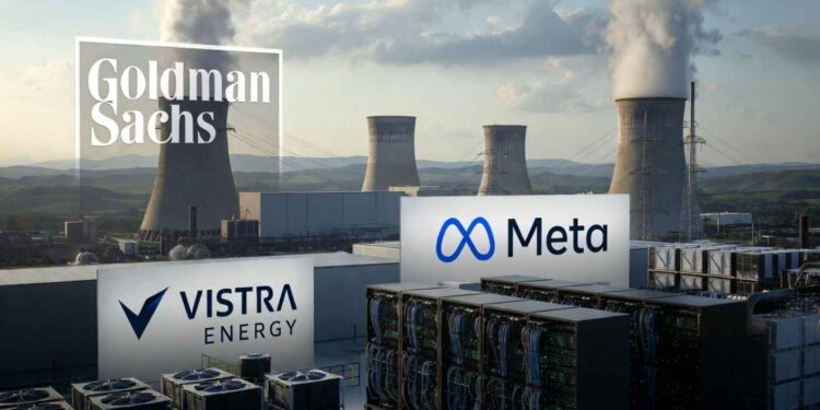 Goldman Sachs อัป Vistra หลังดีล Meta ดันอัพไซด์ 40%