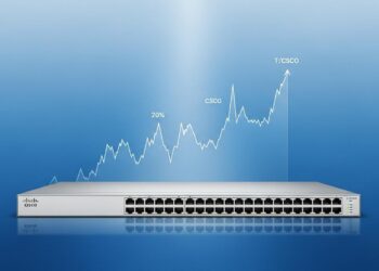 Cisco ทะลุจุดสูงสุดยุคดอตคอม หนุนดีมานด์ AI-ซอฟต์แวร์ นักลงทุนจับตาโอกาสโต