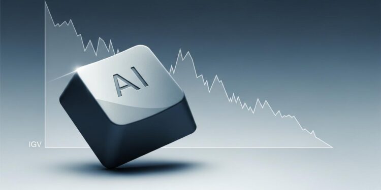 หุ้น Software ร่วงต่อเนื่อง IGV ดิ่ง 9% นักลงทุนกังวล AI กระทบโครงสร้างอุตสาหกรรม