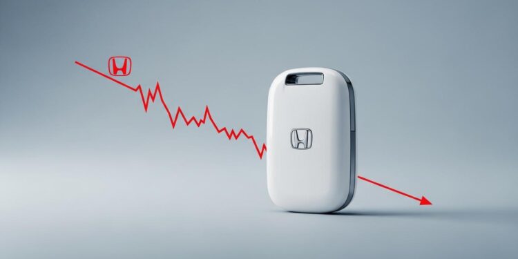 กองทุนญี่ปุ่น-สหรัฐเทขาย Honda หลังขาดทุนครั้งแรกในรอบเกือบ 70 ปี